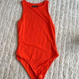 Orange Bodysuit